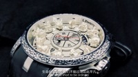 名牌伊特纳帝十二生肖微雕手表